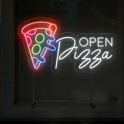 Pizza Open Neon Sign Light Up Led Light | Shineneon