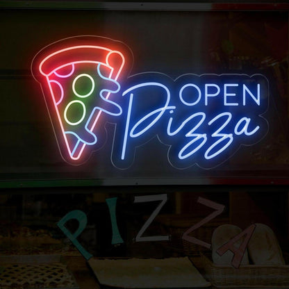 Pizza Open Neon Sign Light Up Led Light | Shineneon