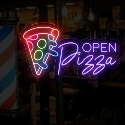Pizza Open Neon Sign Light Up Led Light | Shineneon