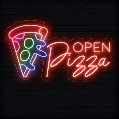Pizza Open Neon Sign Light Up Led Light | Shineneon