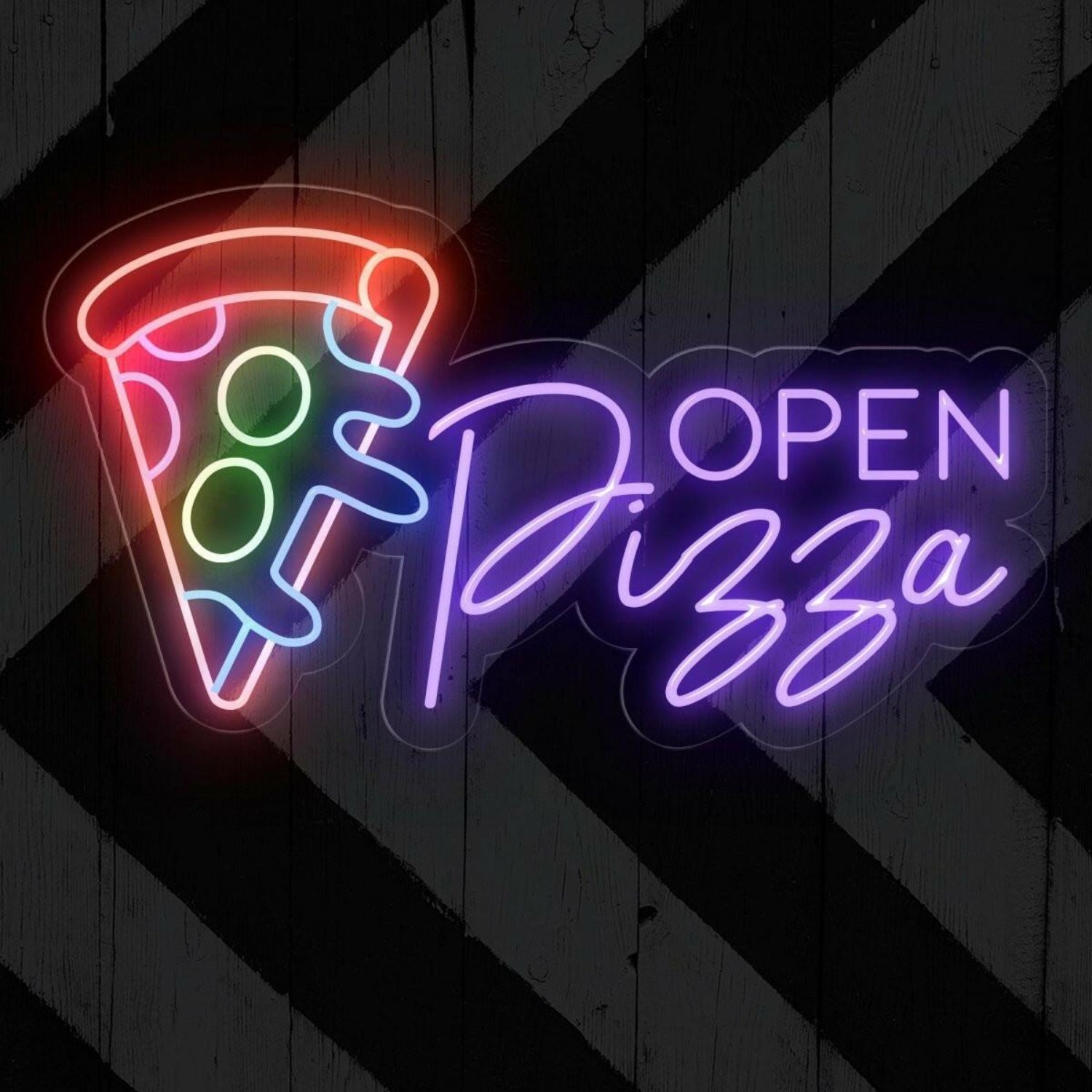 Pizza Open Neon Sign Light Up Led Light | Shineneon