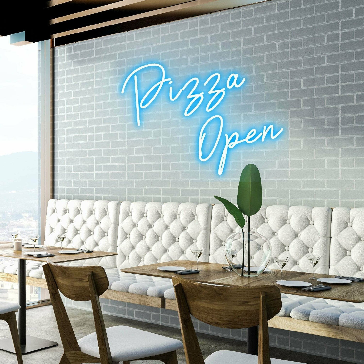 Pizza Open Welcome Pizza Lovers With Bright Neon | Shineneon