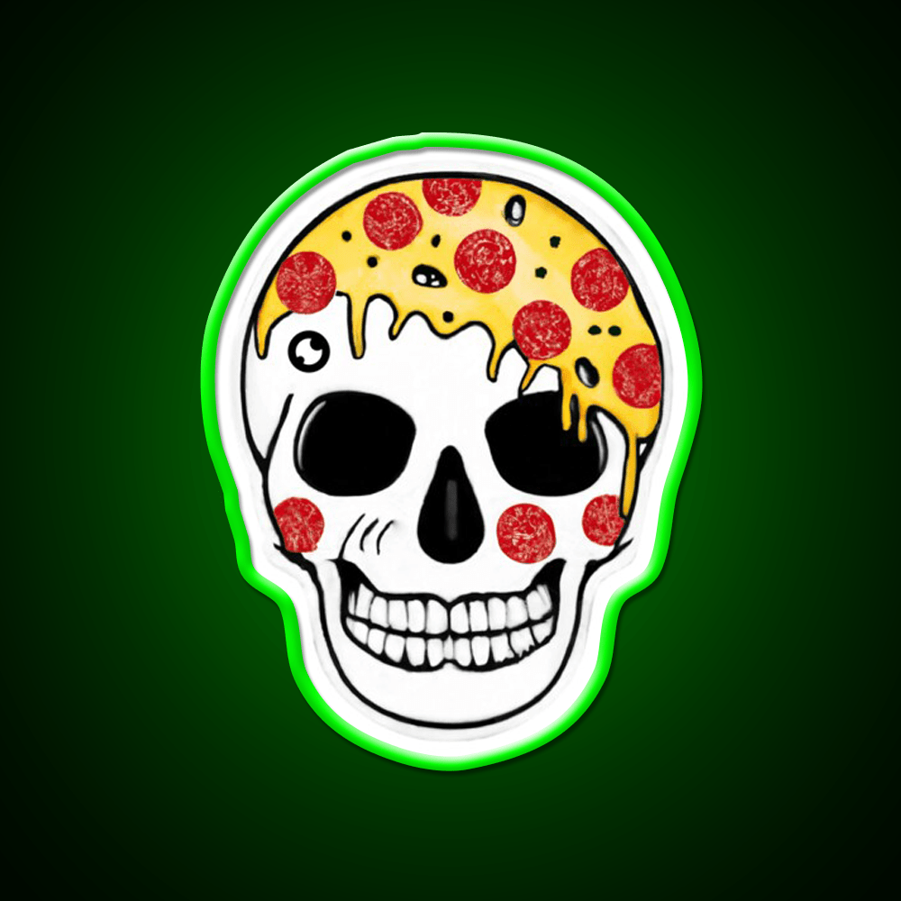 Pizza Or Death Snack Food Led Neon Sign Rgb Color - Shineneon
