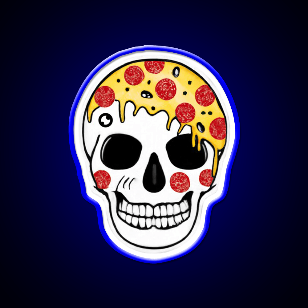 Pizza Or Death Snack Food Led Neon Sign Rgb Color - Shineneon