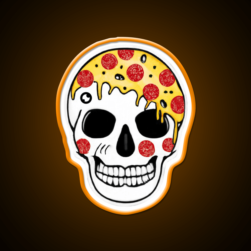 Pizza Or Death Snack Food Led Neon Sign Rgb Color - Shineneon