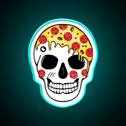 Pizza Or Death Snack Food Led Neon Sign Rgb Color - Shineneon