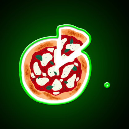 Pizza Painting Fast Food Led Neon Sign For Burger Place Rgb Color - Shineneon