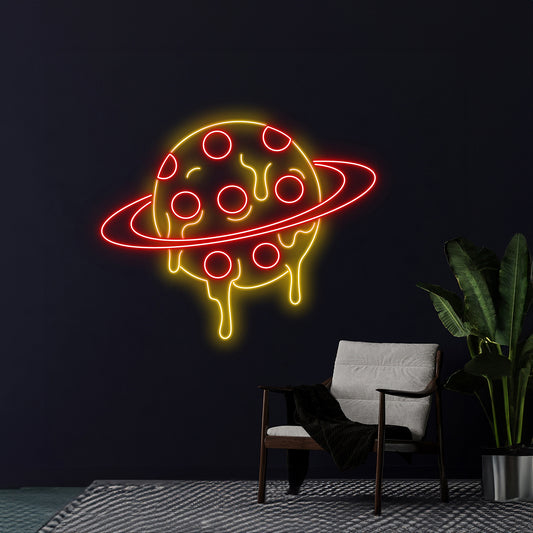 Pizza Planet Neon Sign