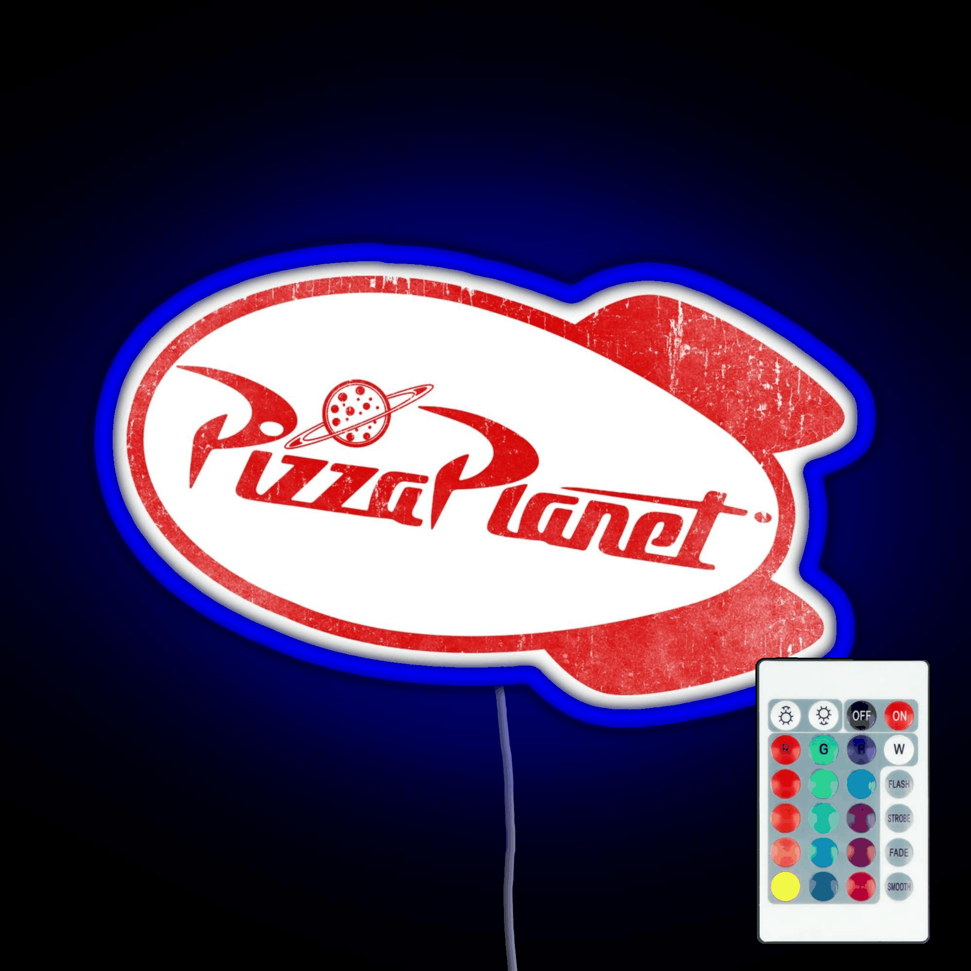 Pizza Planet Rgb Led Neon Sign Pop Wall Art