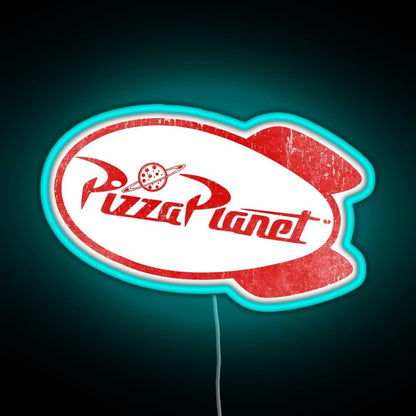 Pizza Planet Rgb Led Neon Sign Pop Wall Art - Shineneon
