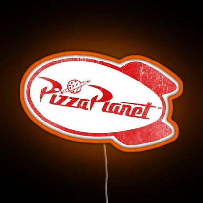 Pizza Planet Rgb Led Neon Sign Pop Wall Art - Shineneon