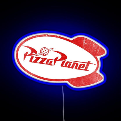 Pizza Planet Rgb Led Neon Sign Pop Wall Art - Shineneon