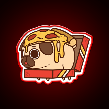 Pizza Puglie Fast Food Led Neon Sign For Burger Place Rgb Color - Shineneon