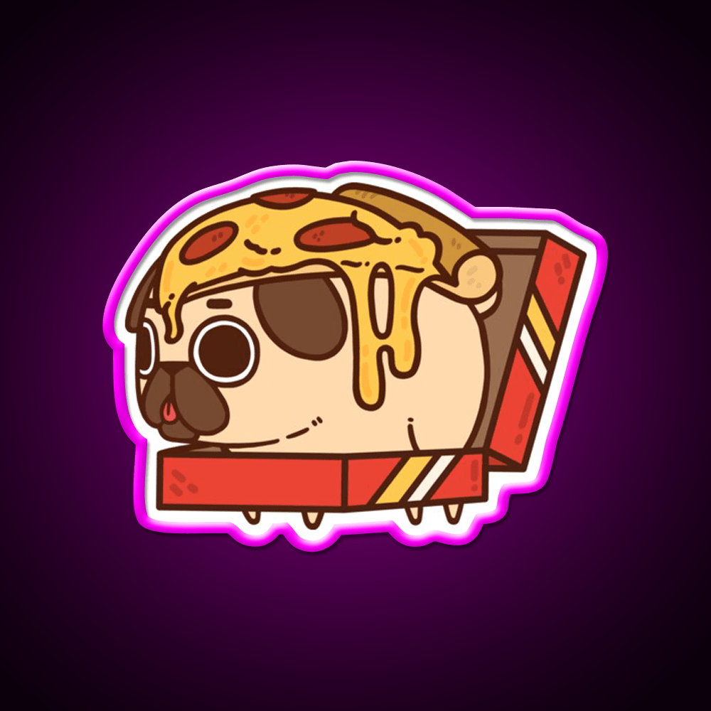 Pizza Puglie Fast Food Led Neon Sign For Burger Place Rgb Color - Shineneon