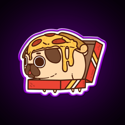 Pizza Puglie Fast Food Led Neon Sign For Burger Place Rgb Color - Shineneon