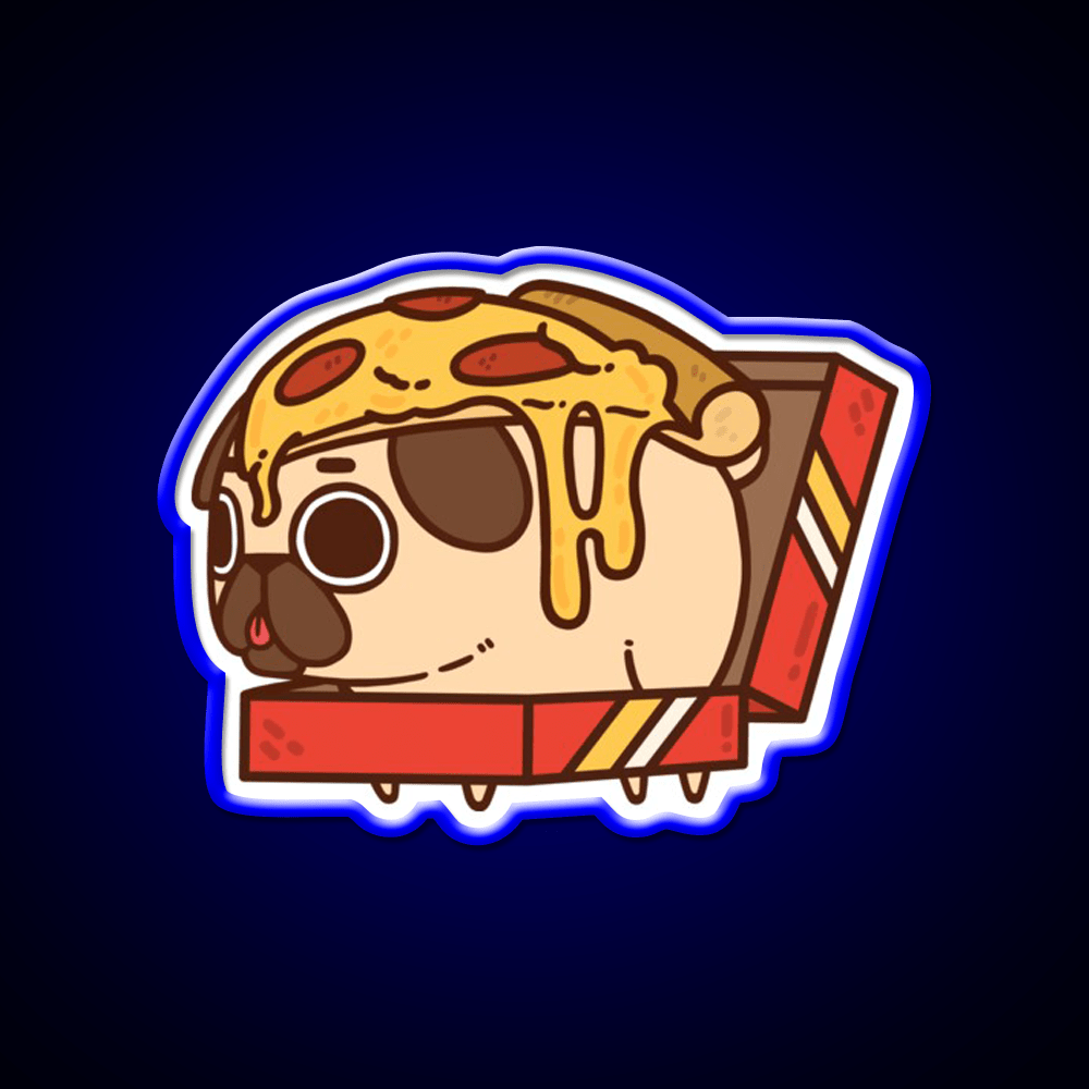 Pizza Puglie Fast Food Led Neon Sign For Burger Place Rgb Color - Shineneon