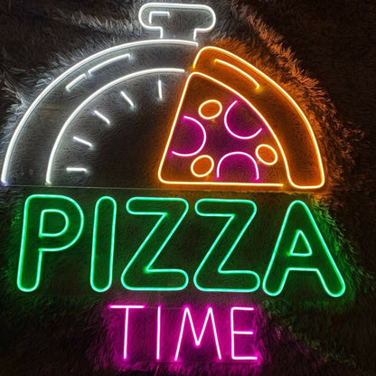 Pizza Restaurant Logo Home Room Restaurant Decor Led Neon Sign | Shineneon