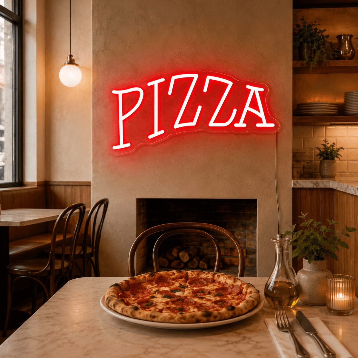 Pizza Retail Wall Art LED Neon Sign - Shineneon
