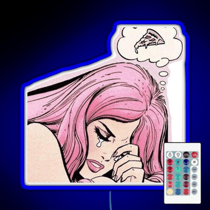 Pizza Rgb Led Neon Sign Pop Wall Art