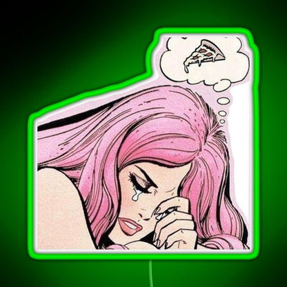 Pizza Rgb Led Neon Sign Pop Wall Art - Shineneon