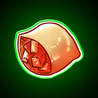 Pizza Roll Snack Food Led Neon Sign Rgb Color - Shineneon