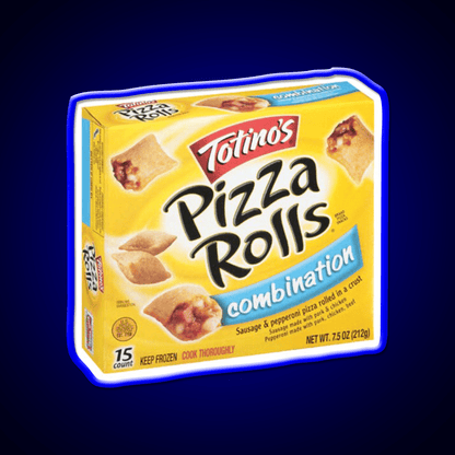 Pizza Rolls Snack Food Led Neon Sign For Snack Room Rgb Color - Shineneon