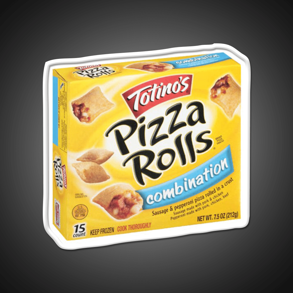 Pizza Rolls Snack Food Led Neon Sign For Snack Room Rgb Color - Shineneon