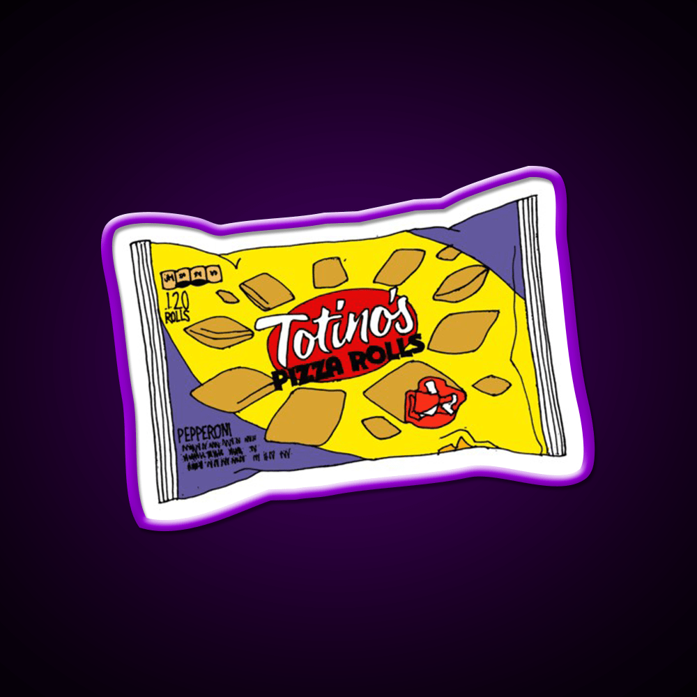 Pizza Rolls Snack Food Led Neon Sign Rgb Color - Shineneon