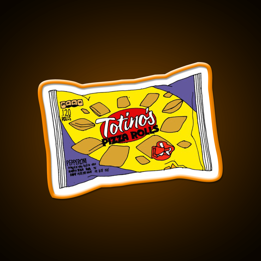 Pizza Rolls Snack Food Led Neon Sign Rgb Color - Shineneon