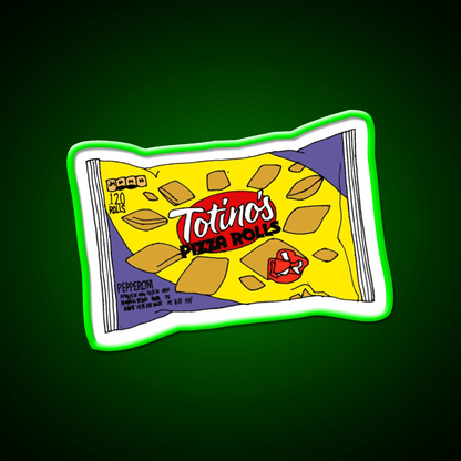 Pizza Rolls Snack Food Led Neon Sign Rgb Color - Shineneon