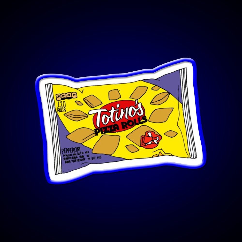 Pizza Rolls Snack Food Led Neon Sign Rgb Color - Shineneon