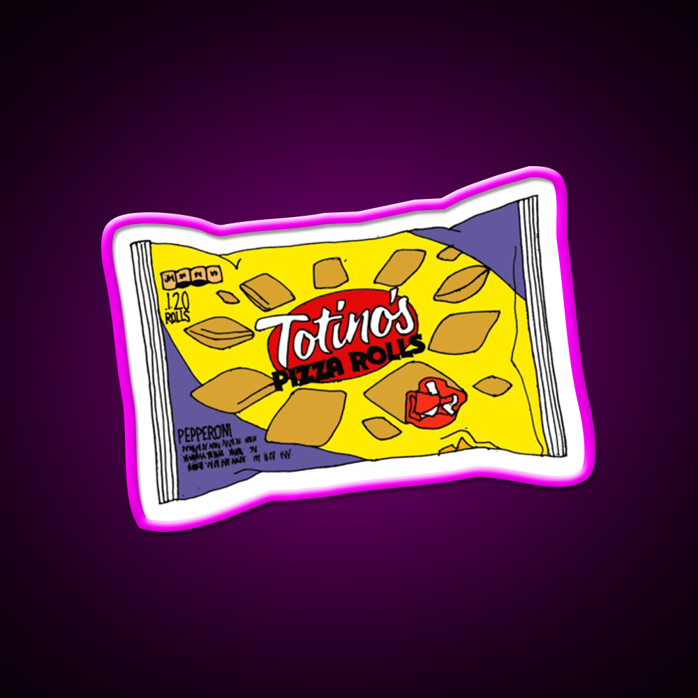 Pizza Rolls Snack Food Led Neon Sign Rgb Color - Shineneon