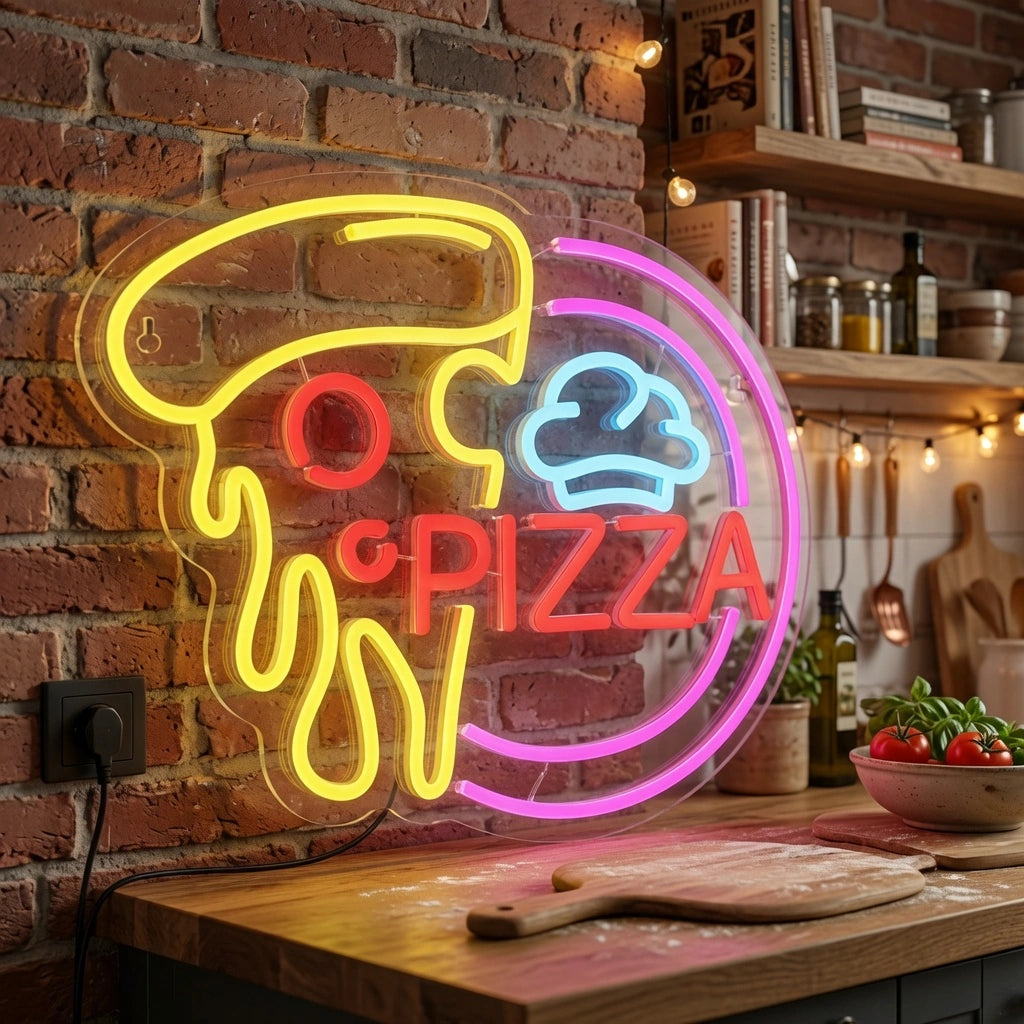 Pizza Room Decor LED Neon Sign - 02 High-Converting Product Image