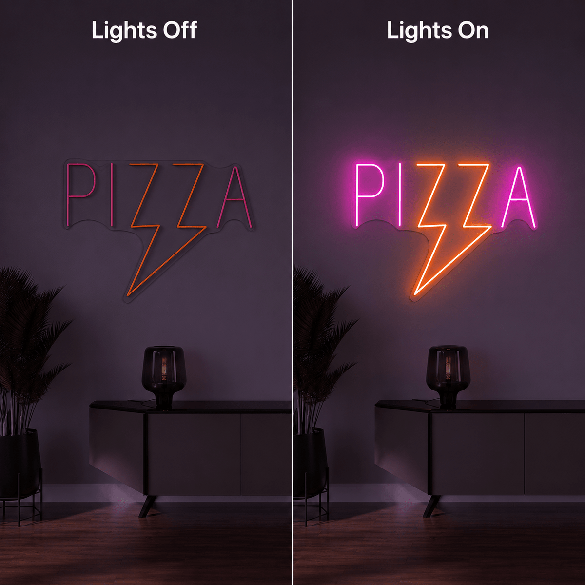 Pizza Room Decor LED Neon Sign Wall Neon Sign - Shineneon