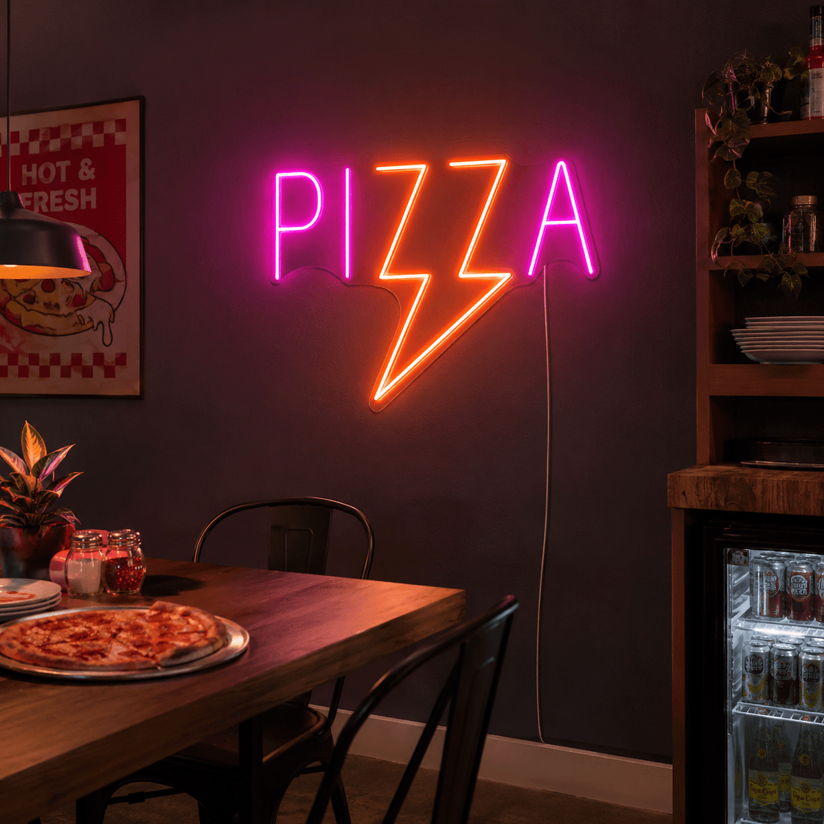 Pizza Room Decor LED Neon Sign Wall Neon Sign - Shineneon