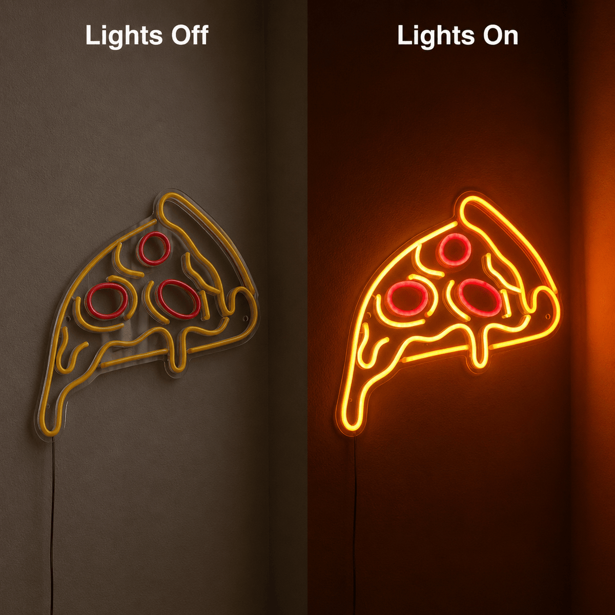 Pizza Shop Wall Art LED Neon Sign - Shineneon