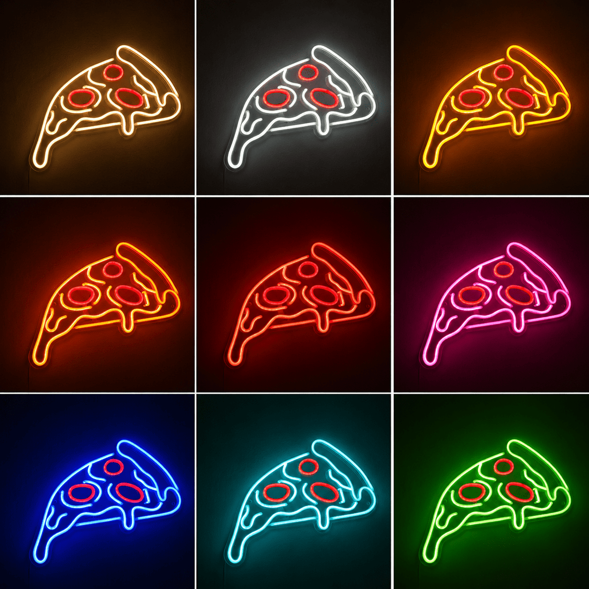 Pizza Shop Wall Art LED Neon Sign - Shineneon