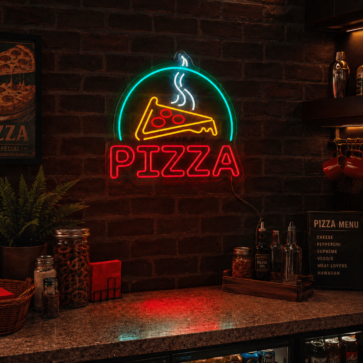 Pizza Shop Wall Decor LED Neon Sign - Shineneon