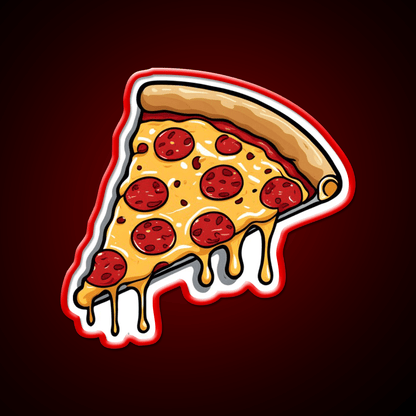 Pizza Slice Fast Food Led Neon Sign For Burger Place Rgb Color - Shineneon