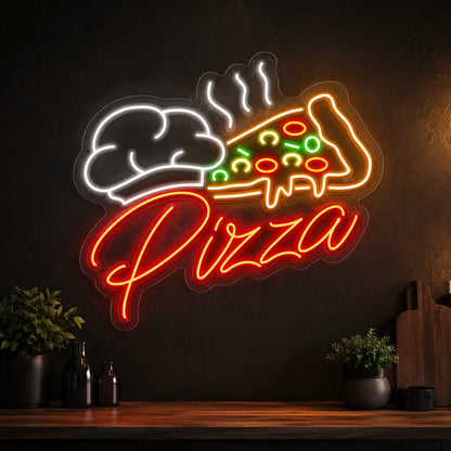 Pizza Slice LED Neon Sign - 01 Original Product Image