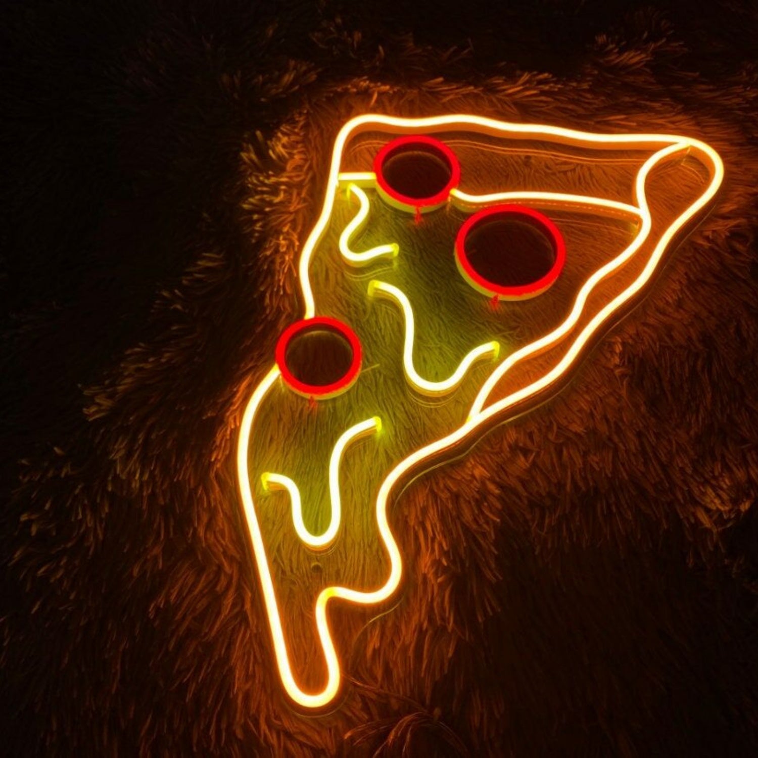 Pizza Slice Led Neon Sign For Pizzerias And Dining Areas | Shineneon