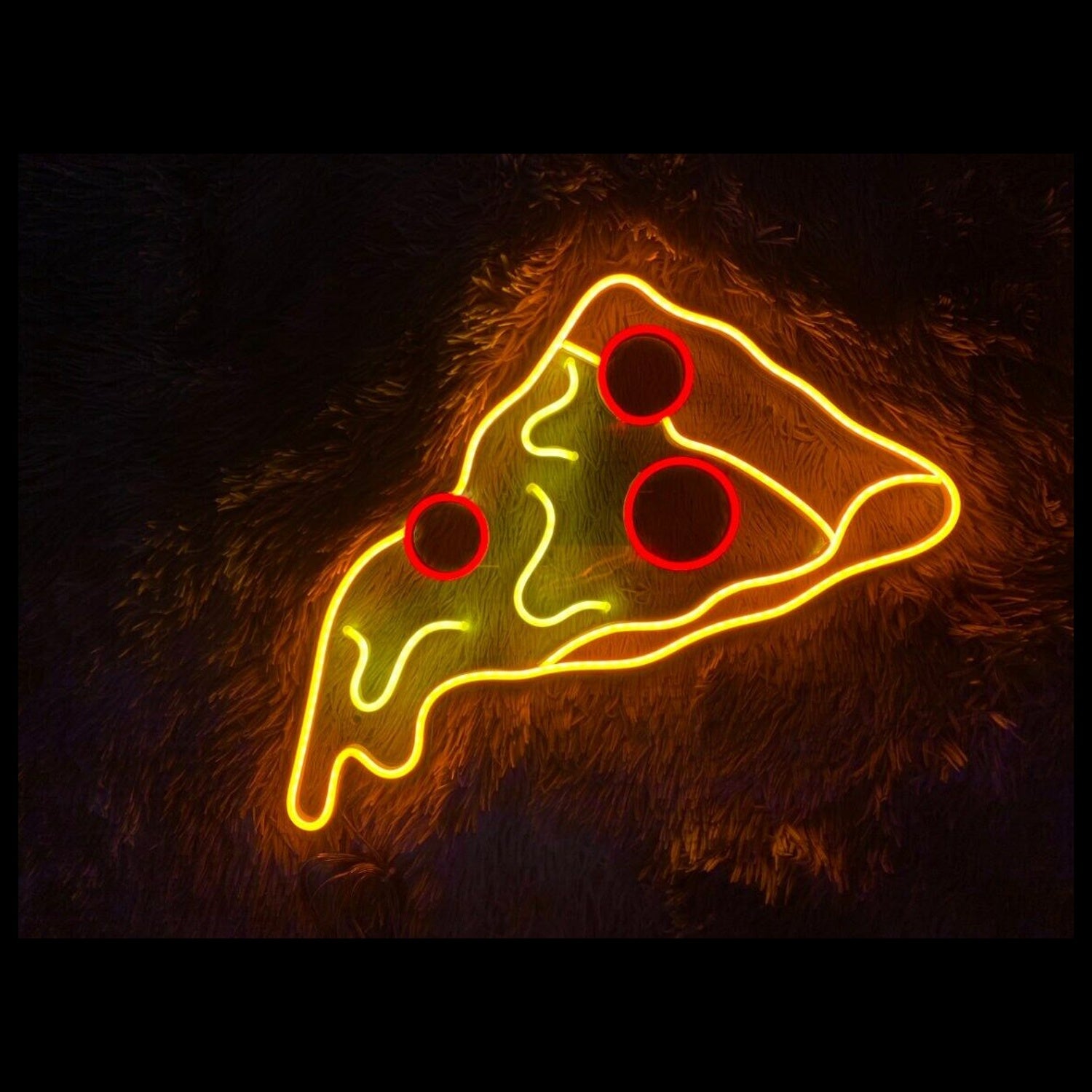 Pizza Slice Led Neon Sign For Pizzerias And Dining Areas | Shineneon