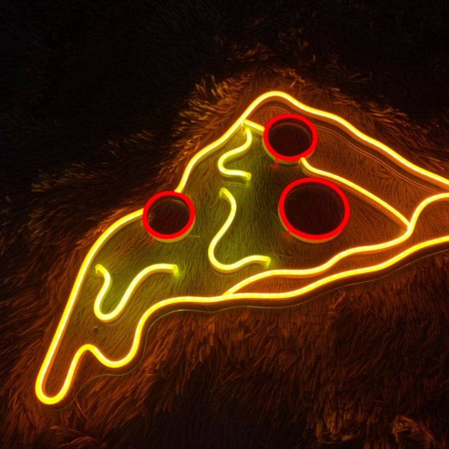 Pizza Slice Led Neon Sign For Pizzerias And Dining Areas | Shineneon