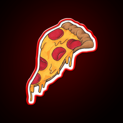 Pizza Snack Food Led Neon Sign For Snack Room Rgb Color - Shineneon