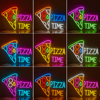 Pizza Time LED Neon Sign - Shineneon