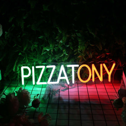 Pizza Tony Custom Led Neon Sign - Shineneon