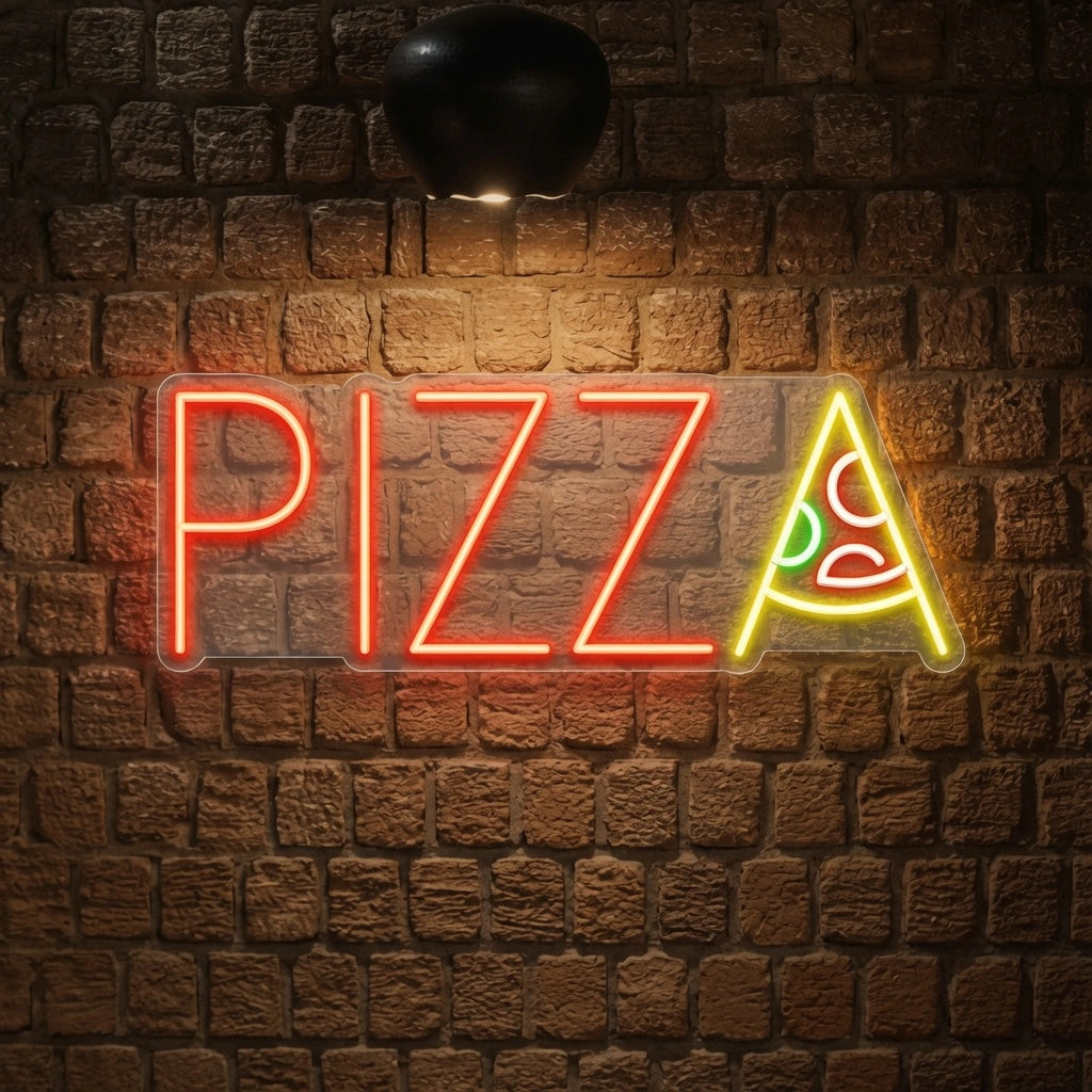 Pizza Wall Art LED Neon Sign - 01 Original Product Image