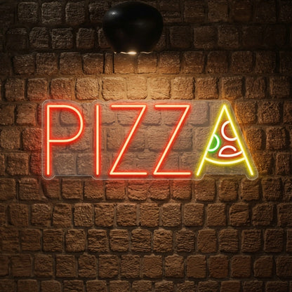 Pizza Wall Art LED Neon Sign - 01 Original Product Image