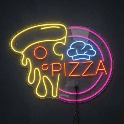 Pizza Wall Decor LED Neon Sign - 01 Original Product Image