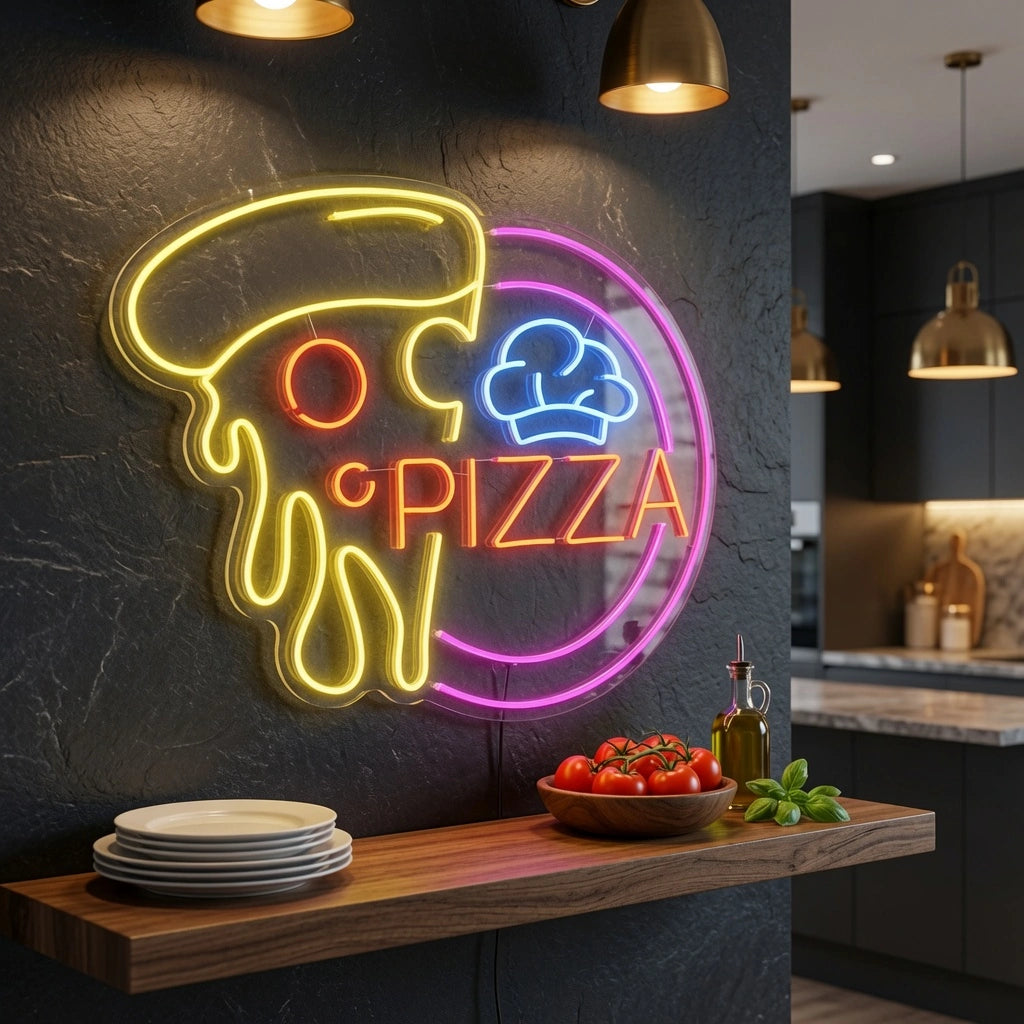 Pizza Wall Decor LED Neon Sign - 02 High-Converting Product Image